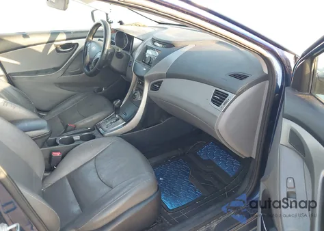 2013 Hyundai Elantra Limited из США, поврежденный, VIN KMHDH4AE0DU634866